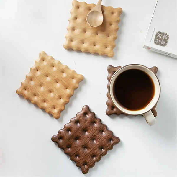 Wooden Cookie Coaster