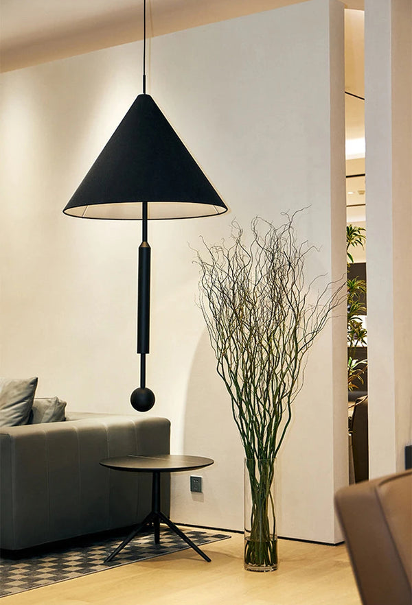 LUNORI Retro Nodric Cone Ceiling Lamp