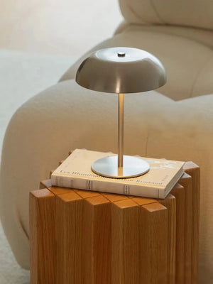 Nordichome Industrial Cordless Metal Dome Table Lamp