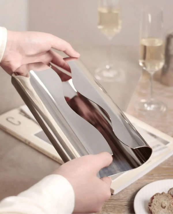 Epeius Home Stainless Steel Mirror Tissue Holder