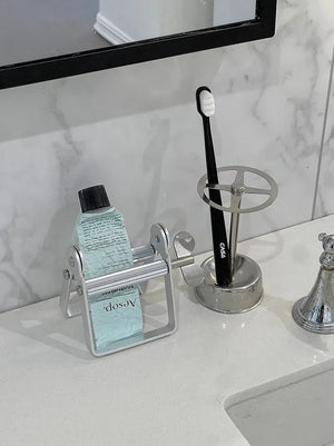 Stainless Steel Vintage Toothpaste Holder