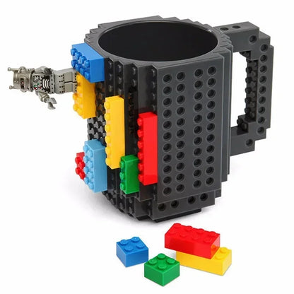 "Build Your Own"  Brick Coffee Mug Cup