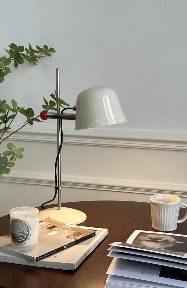 Haus Theory Retro Ball Handle Stainless Steel Table Lamp