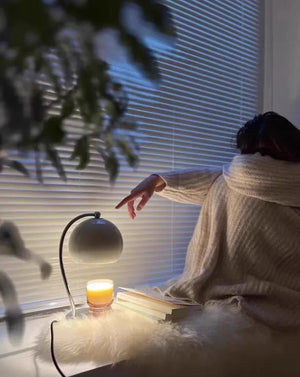 Retro Metal Frame Dimmable  Candle Warmer