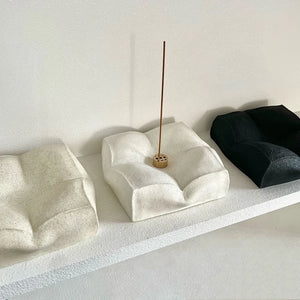 Ceramic Cushion Pillow Incense Holder