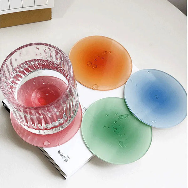 Gradient Acrylic Drink Coaster