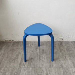 Epeius Home Wooden Triangle Stool