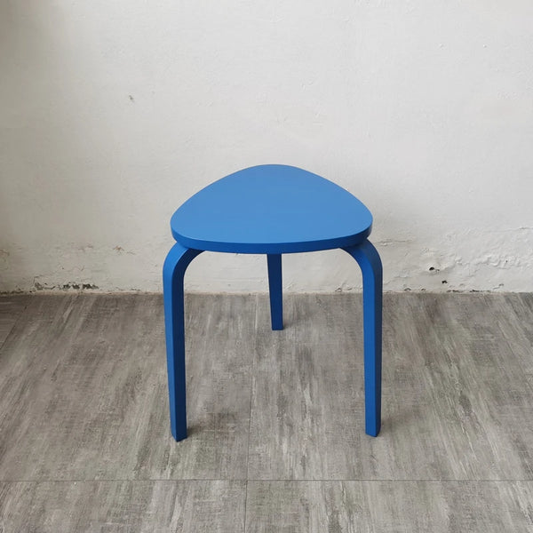 Epeius Home Wooden Triangle Stool