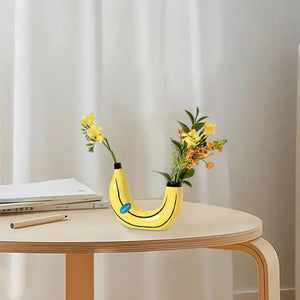 Yellow Banana Vase