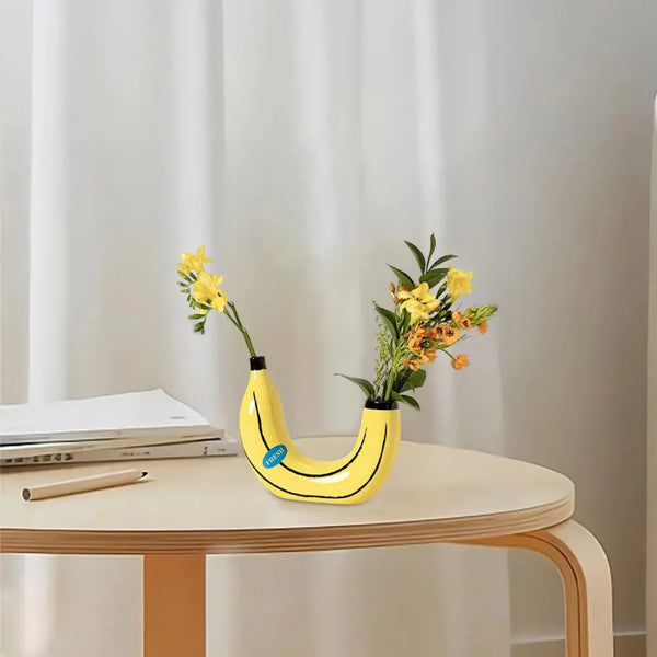 Yellow Banana Vase
