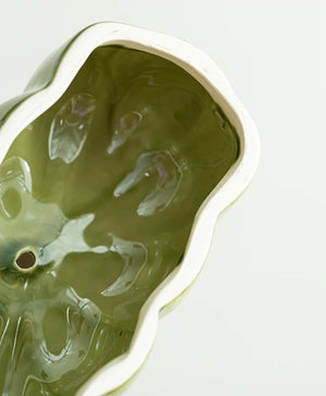 Essteller mit Keramikdeckel „Kürbis“