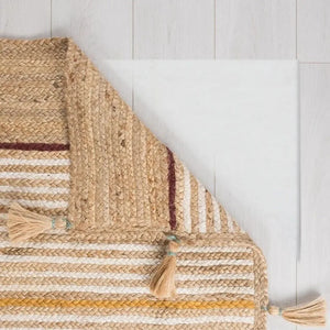 Jute Braided Hand-Crafted Indian Area Rug [Exclusive]