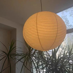 Yū Tokyo Japanese Wabi-Sabi Style Rice Paper Pendant Ceiling Lamp