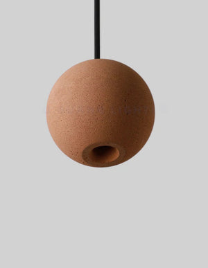 Carl Lighting Cement Moon & Planet Ball Ceiling Light