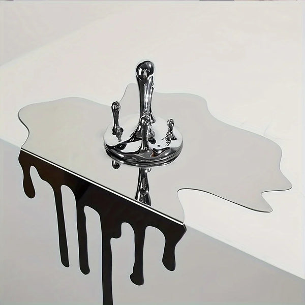 Modü Stainless Steel Melting Plate Ornament