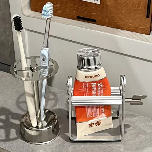 Stainless Steel Vintage Toothpaste Holder