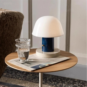 Haus Theory Cordless Mushroom Table Lamp