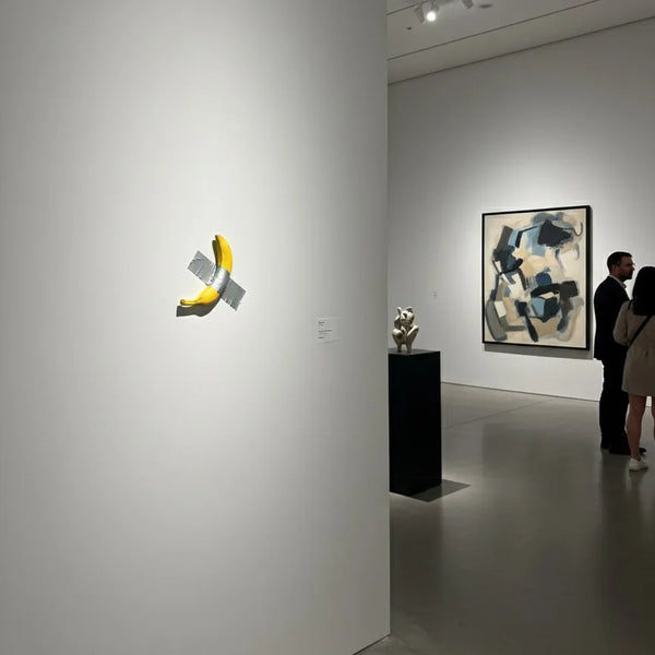 Duck Taped Banana Wall Decor