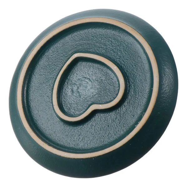 Rustikaler Räucherstäbchen- und Kerzenhalter aus Keramik