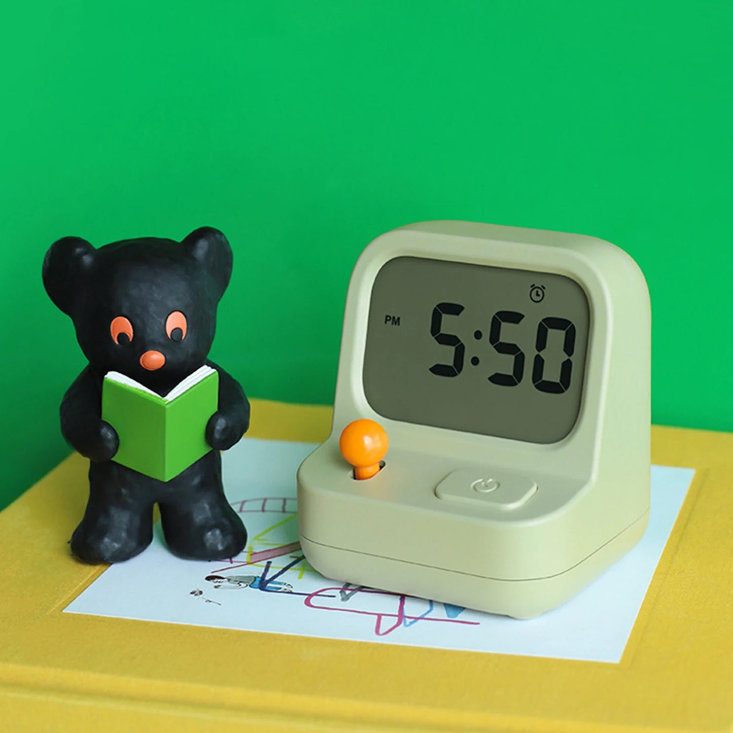 Mini Arcade Game Alarm Digital Clock