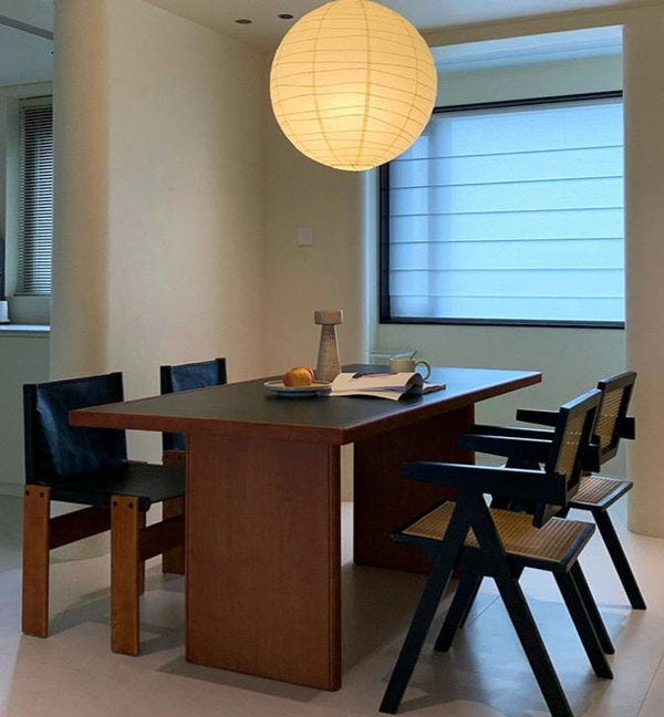 Nordic Rubber Wood Accent Dining Chair