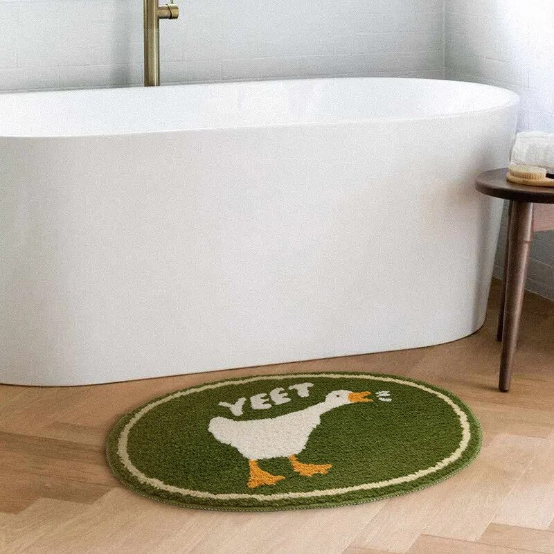 MokoMoko Cute Animal Hand-Crafted Bath Mat