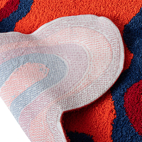 Alfombra retro psicodélica