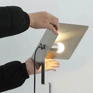 IMC Stainless Steel Panel Luxury Industrial LED Floor Lamp [Exclusive]