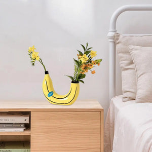 Yellow Banana Vase