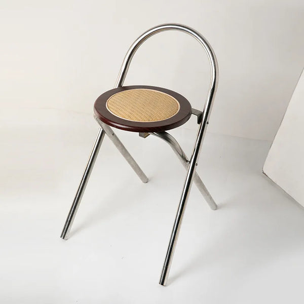 French Rattan Folding Chair
