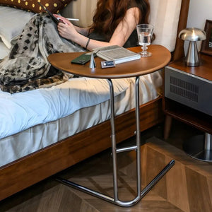 Adjustable Stainless Steel C-Side Table