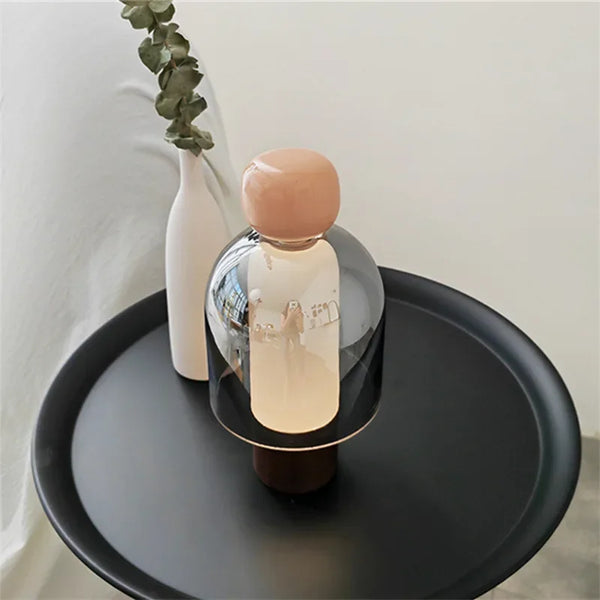 Mono Design Cordless Glass Shell Table Lamp
