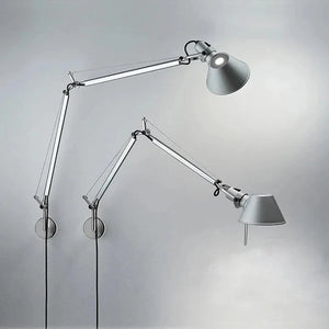 Aluminum Industrial Foldable Arm Wall Lamp