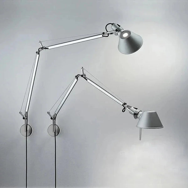 Aluminum Industrial Foldable Arm Wall Lamp