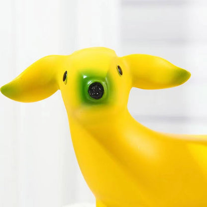 Funny Banana Dog Statue