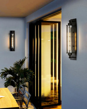 Retro Industrial Lantern Wall Lamp