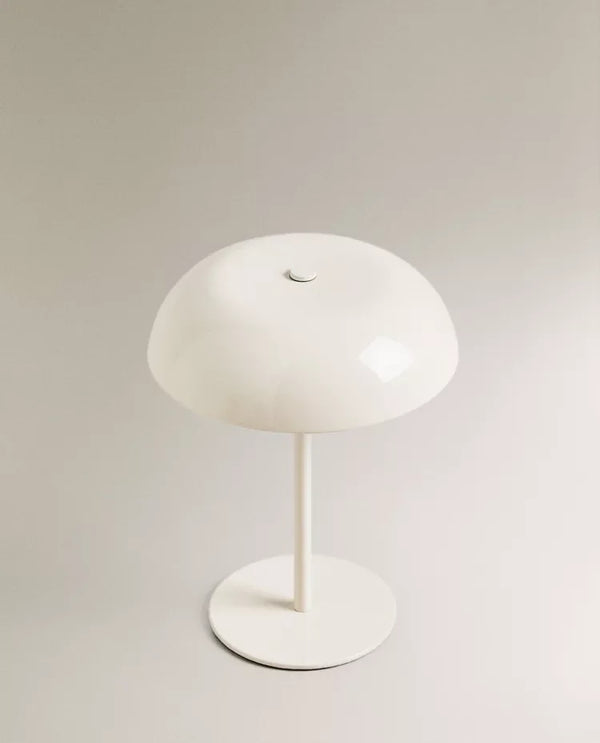 Nordichome Industrial Cordless Metal Dome Table Lamp
