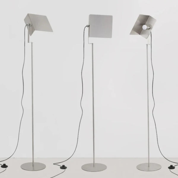 IMC Stainless Steel Panel Luxury Industrial LED Floor Lamp [Exclusive]