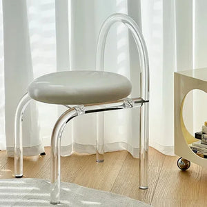 Mid-Century Modern Color Acrylic Arch Chair