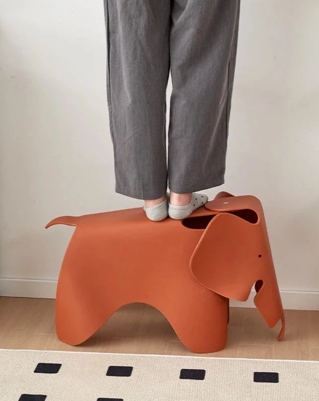 Modern Origami Elephant Stool Ottoman