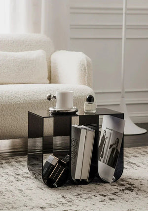 de homê Embossed Design Acrylic Multipurpose Table