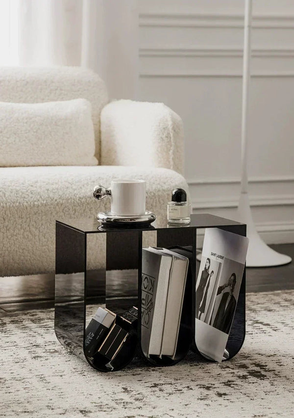 de homê Embossed Design Acrylic Multipurpose Table