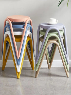 ABS Arch Round Stools