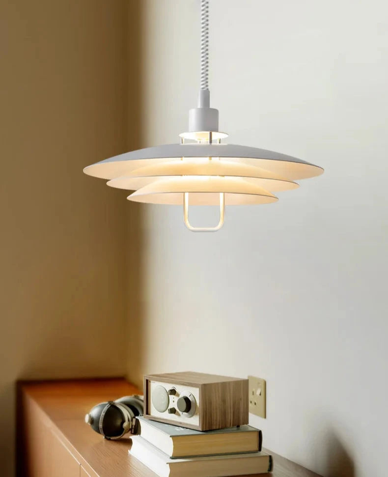 Denmark Design Layered Telescopic Pendant Ceiling Light