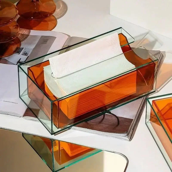 Acrylic Drawer Tissue Holder