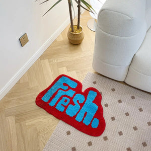 "Fresh" Hand-Crafted Rug