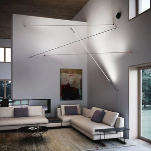 Lampadaire à bande rétro