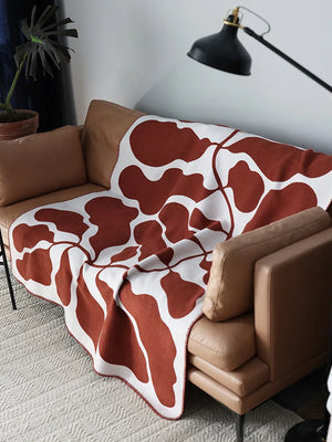 Jacquard Vine Throw Blanket