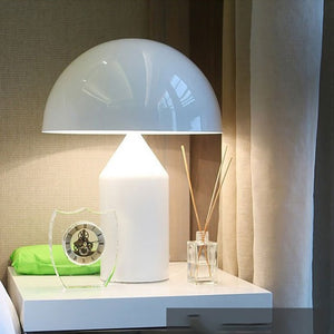 Metal Mushroom Cordless Hotel Style Table Lamp