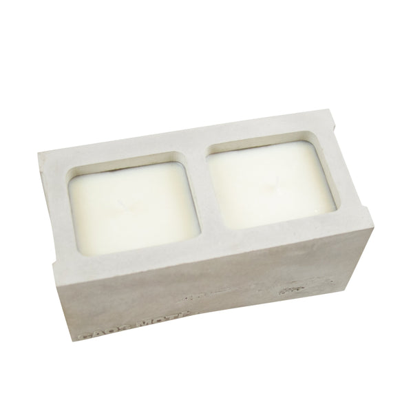 Caos Motē Mini Cinderblock Candle